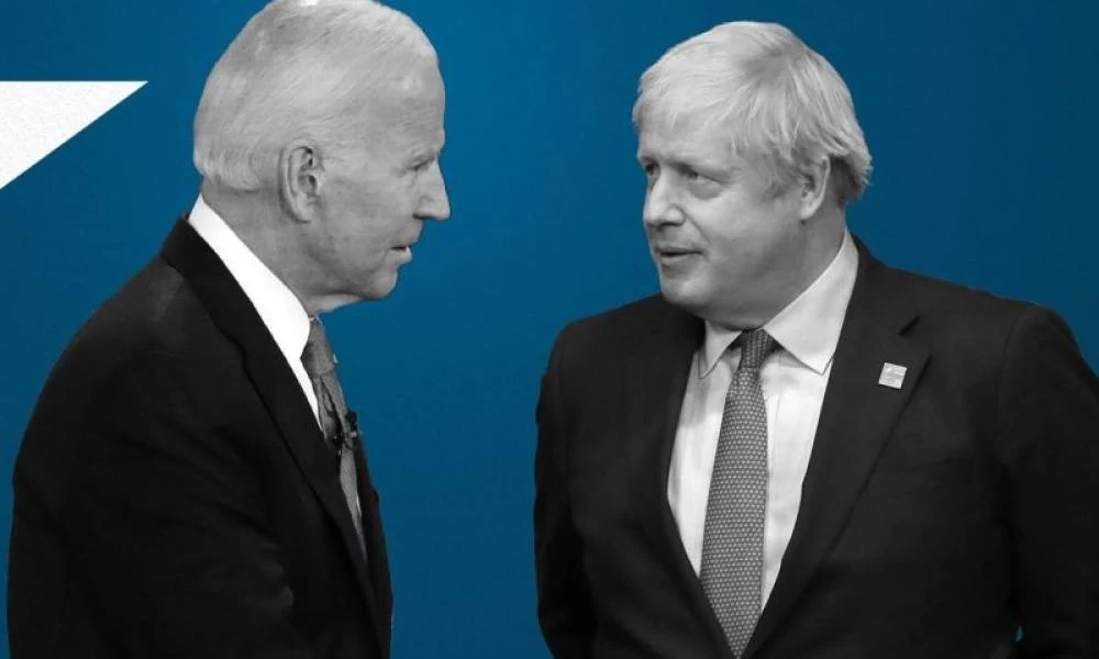 Συνάντηση Μπάιντεν-Τζόνσον στην Κορνουάλη